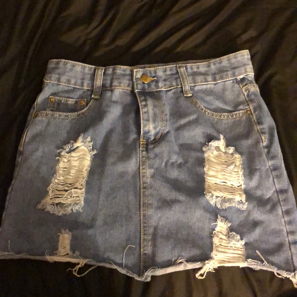 Jean skirt